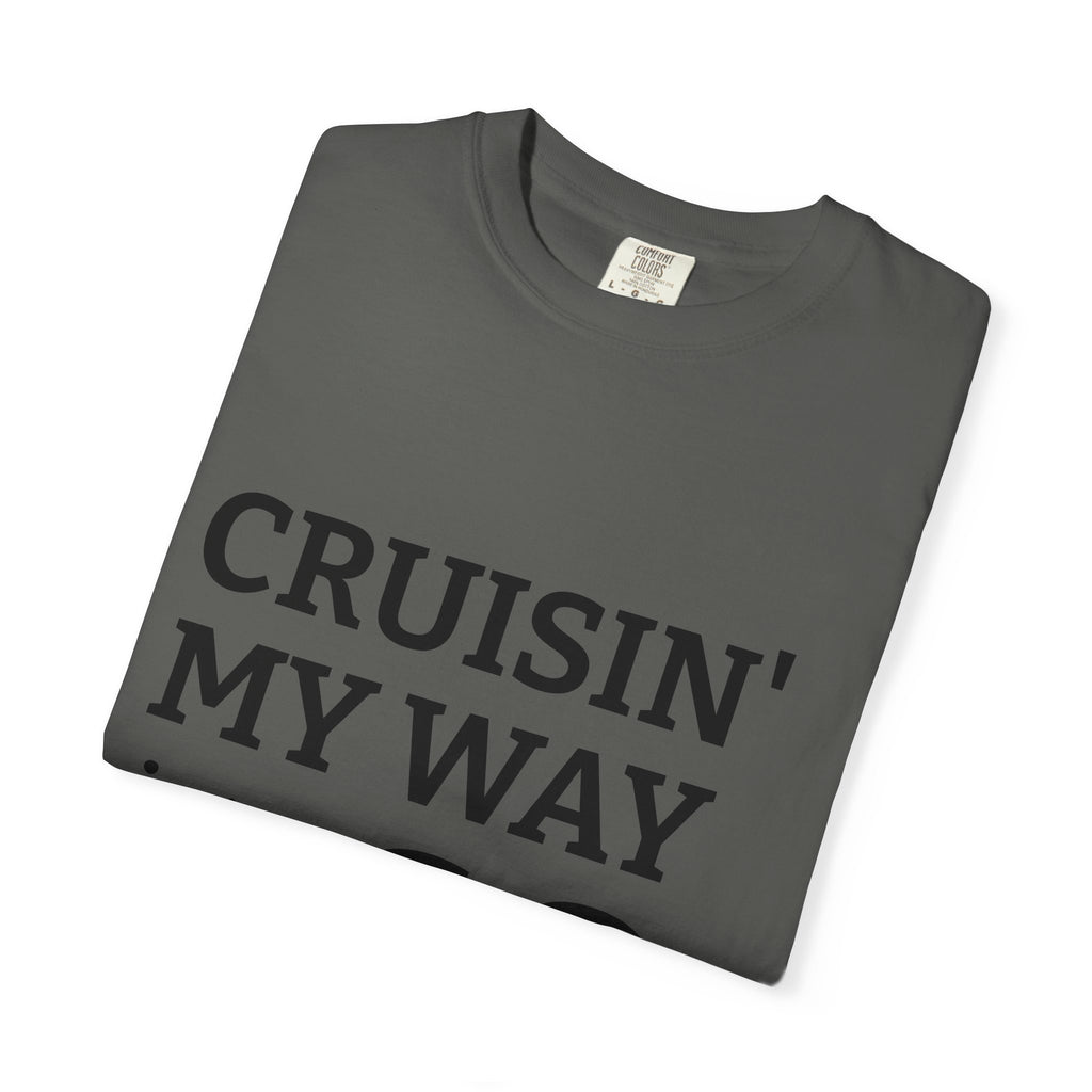 Cruisin' My Way Into 60 T-Shirt — 60th Birthday Gift Tee I RORi's Ideas