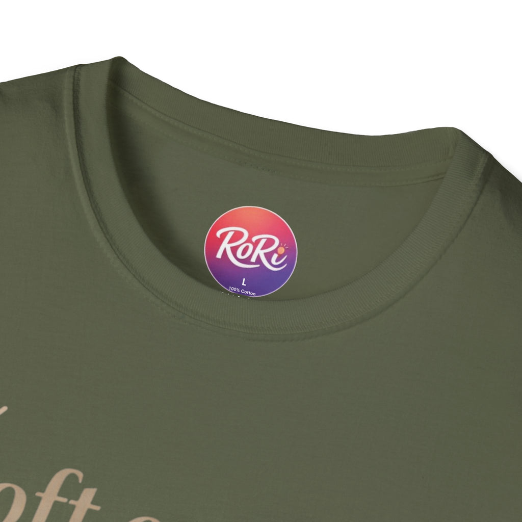 Soft Energy, Strong Results T-Shirt — Inspirational Positive Vibes Tee