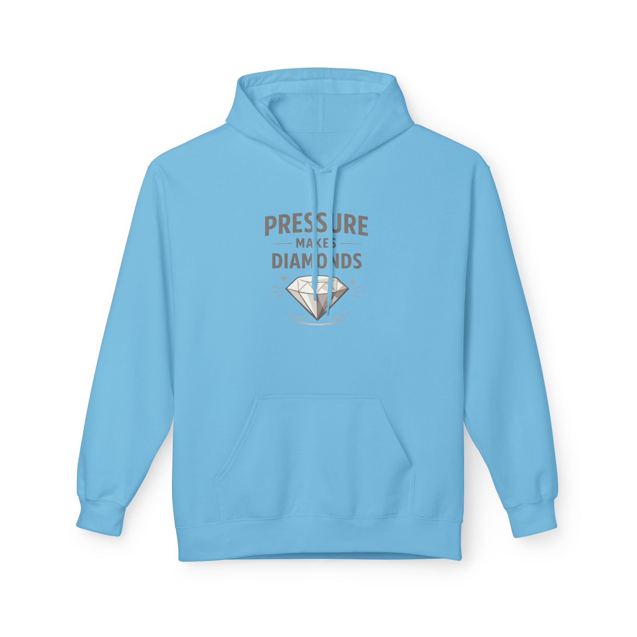Pressure Makes Diamonds Hoodie — Inspirational Graphic Pullover | RoRi’s Ideas