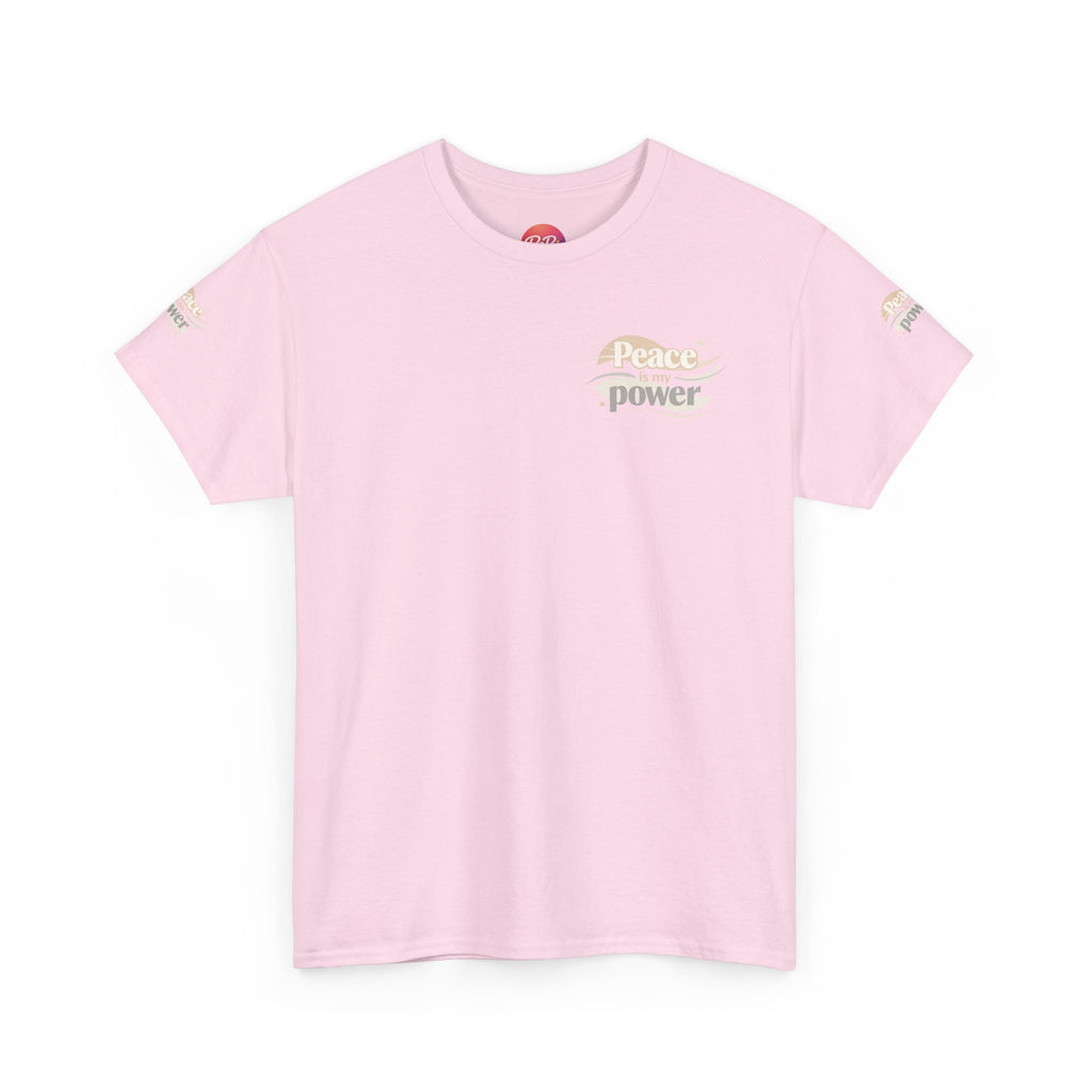 Power Mountain Tee — Minimal Retro Nature Graphic T-Shirt