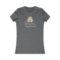 Messy Bun Busy Brain Women's Tee - Funny Mom Graphic Shirt