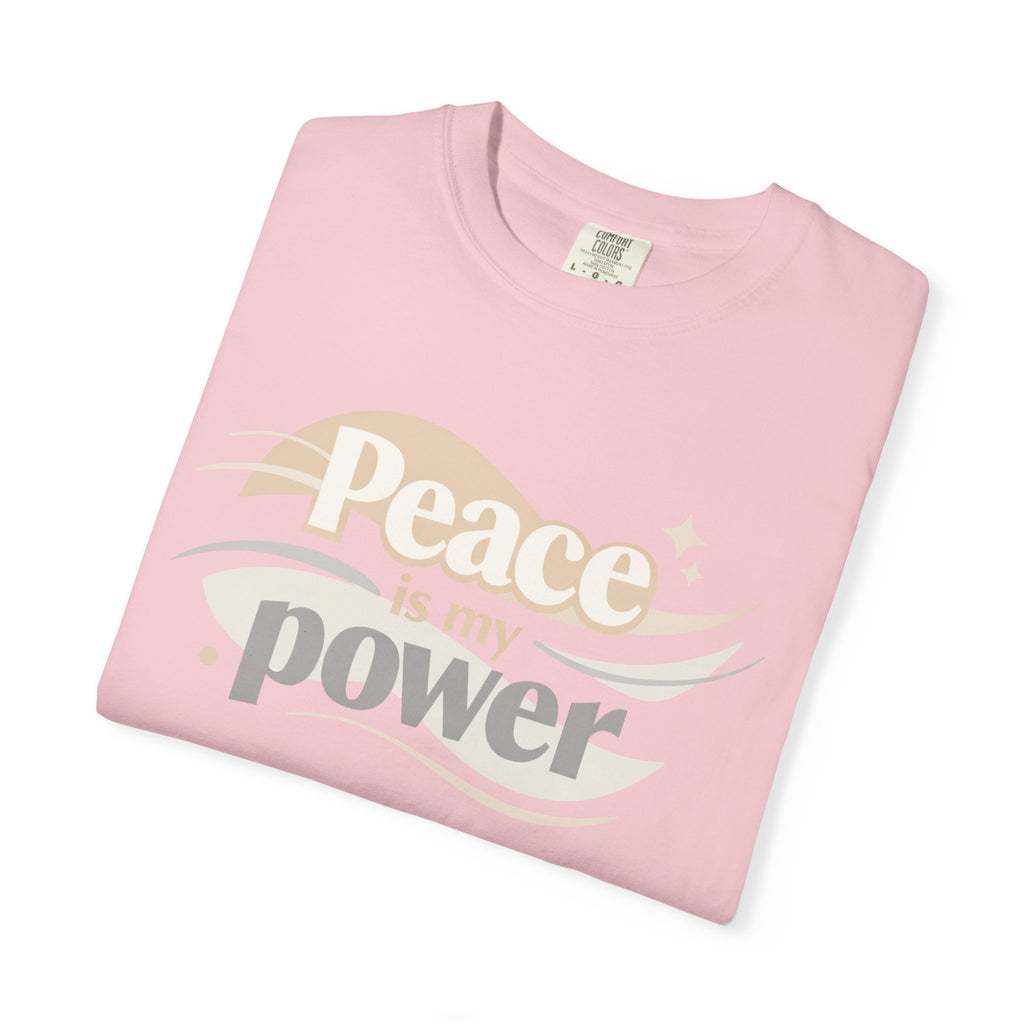 Peace Is My Power T-Shirt — Retro Peace Vibes Tee | RoRi’s Ideas
