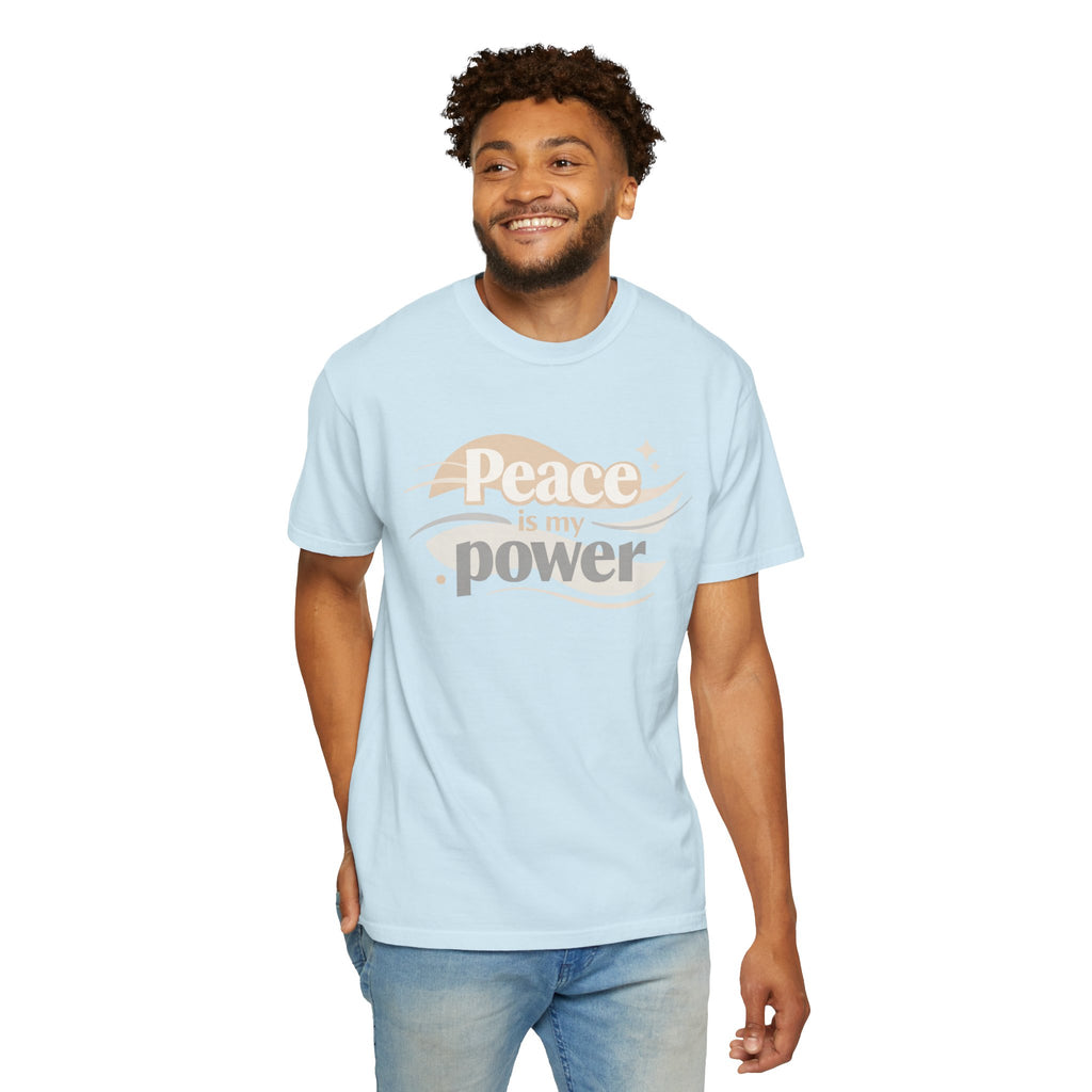 Peace Is My Power T-Shirt — Retro Peace Vibes Tee | RoRi’s Ideas