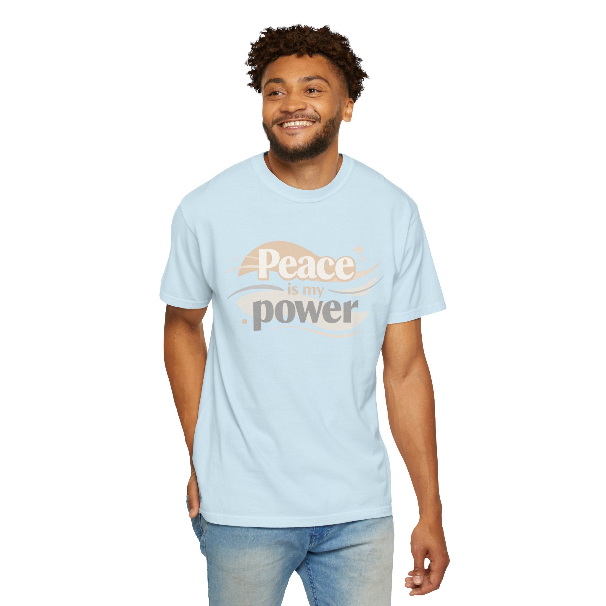 Peace Is My Power T-Shirt — Retro Peace Vibes Tee | RoRi’s Ideas