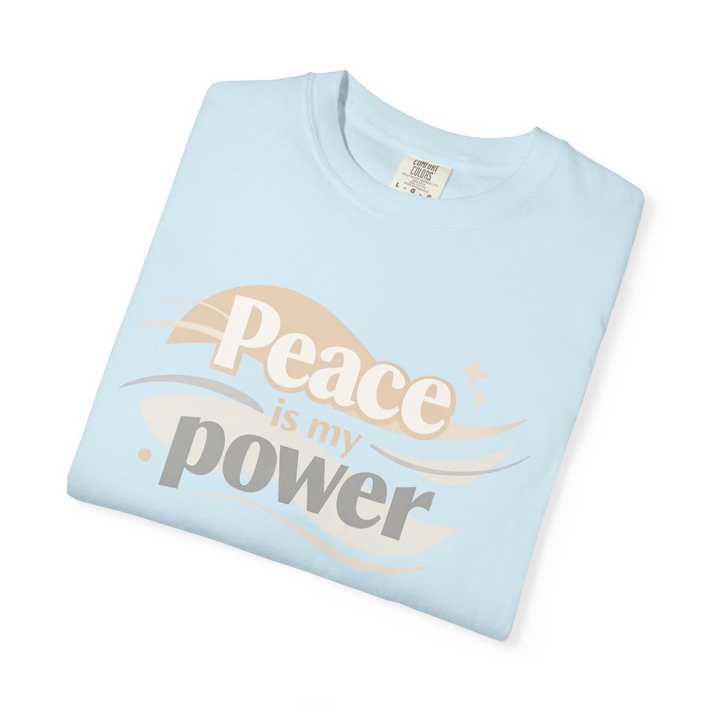 Peace Is My Power T-Shirt — Retro Peace Vibes Tee | RoRi’s Ideas
