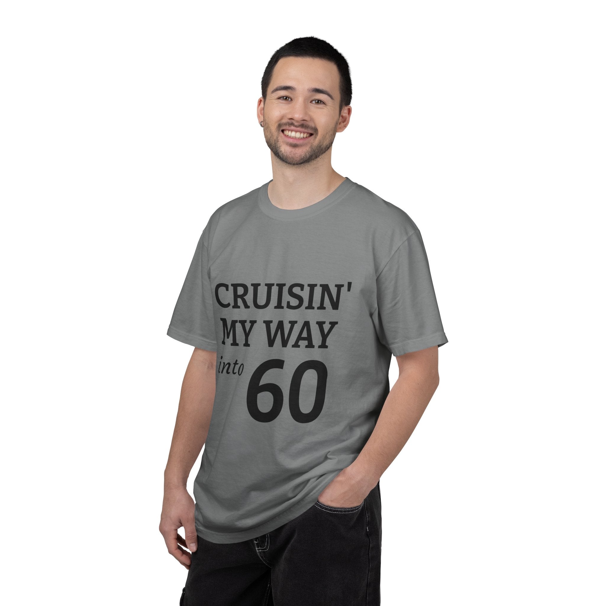 Cruisin' My Way Into 60 T-Shirt — 60th Birthday Gift Tee I RORi's Ideas