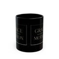 Grace in Motion Black Coffee Mug — Inspirational Dance/Movement Gift (11oz & 15oz) I RoRi's Ideas