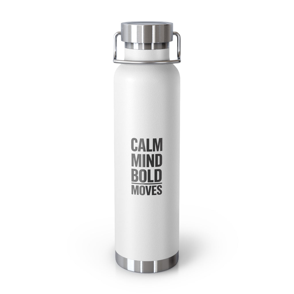 Calm Mind Bold Moves 22oz Insulated Water Bottle RoRi's Ideas