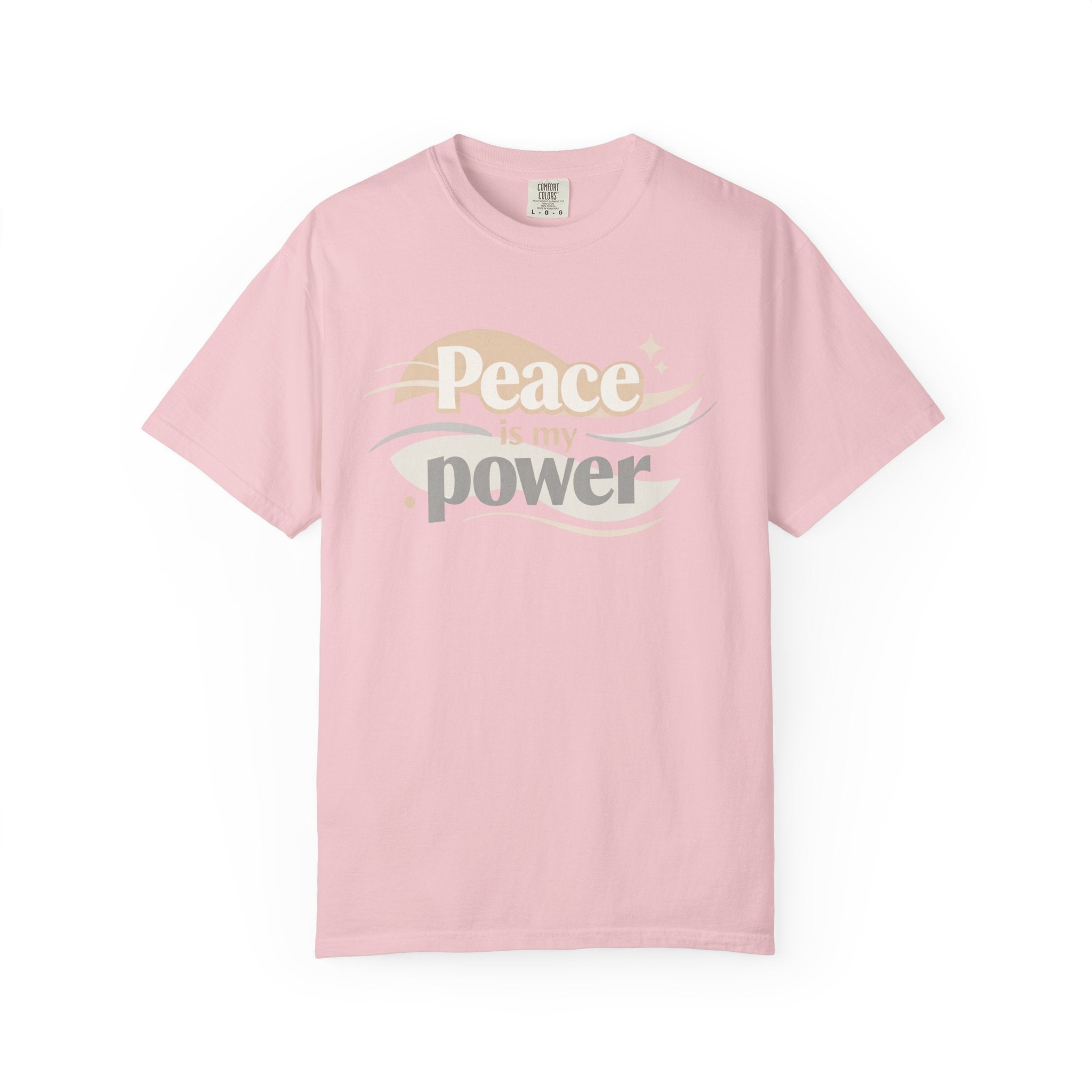 Peace Is My Power T-Shirt — Retro Peace Vibes Tee | RoRi’s Ideas