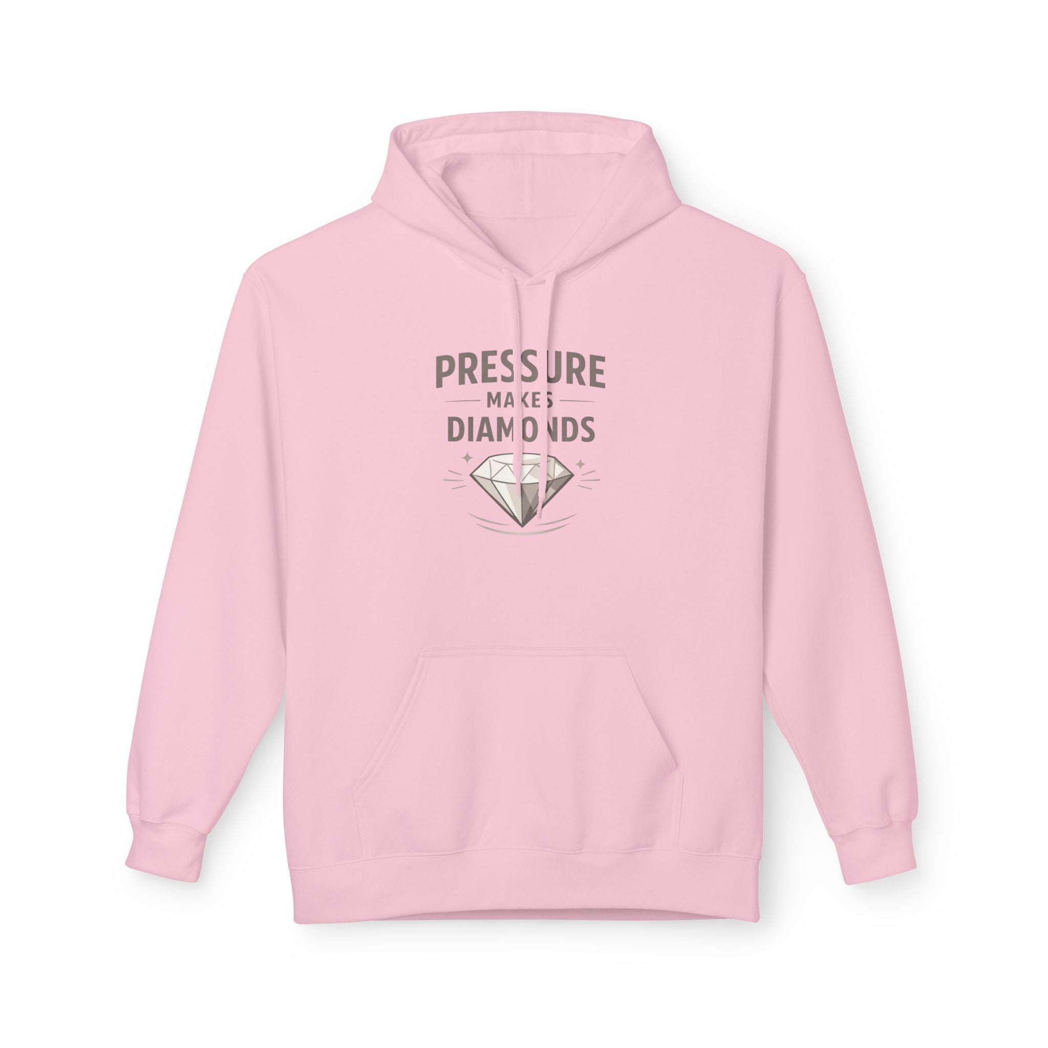 Pressure Makes Diamonds Hoodie — Inspirational Graphic Pullover | RoRi’s Ideas