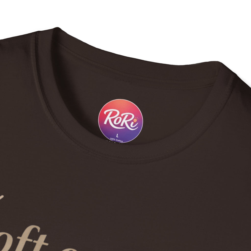 Soft Energy, Strong Results T-Shirt — Inspirational Positive Vibes Tee