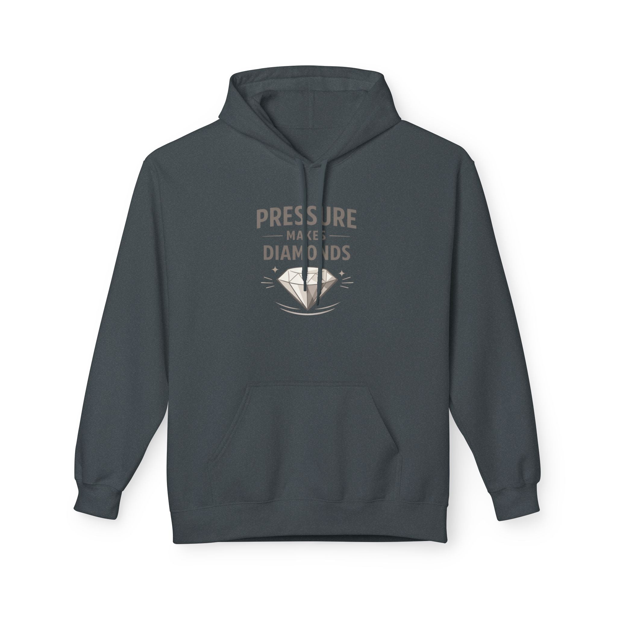 Pressure Makes Diamonds Hoodie — Inspirational Graphic Pullover | RoRi’s Ideas