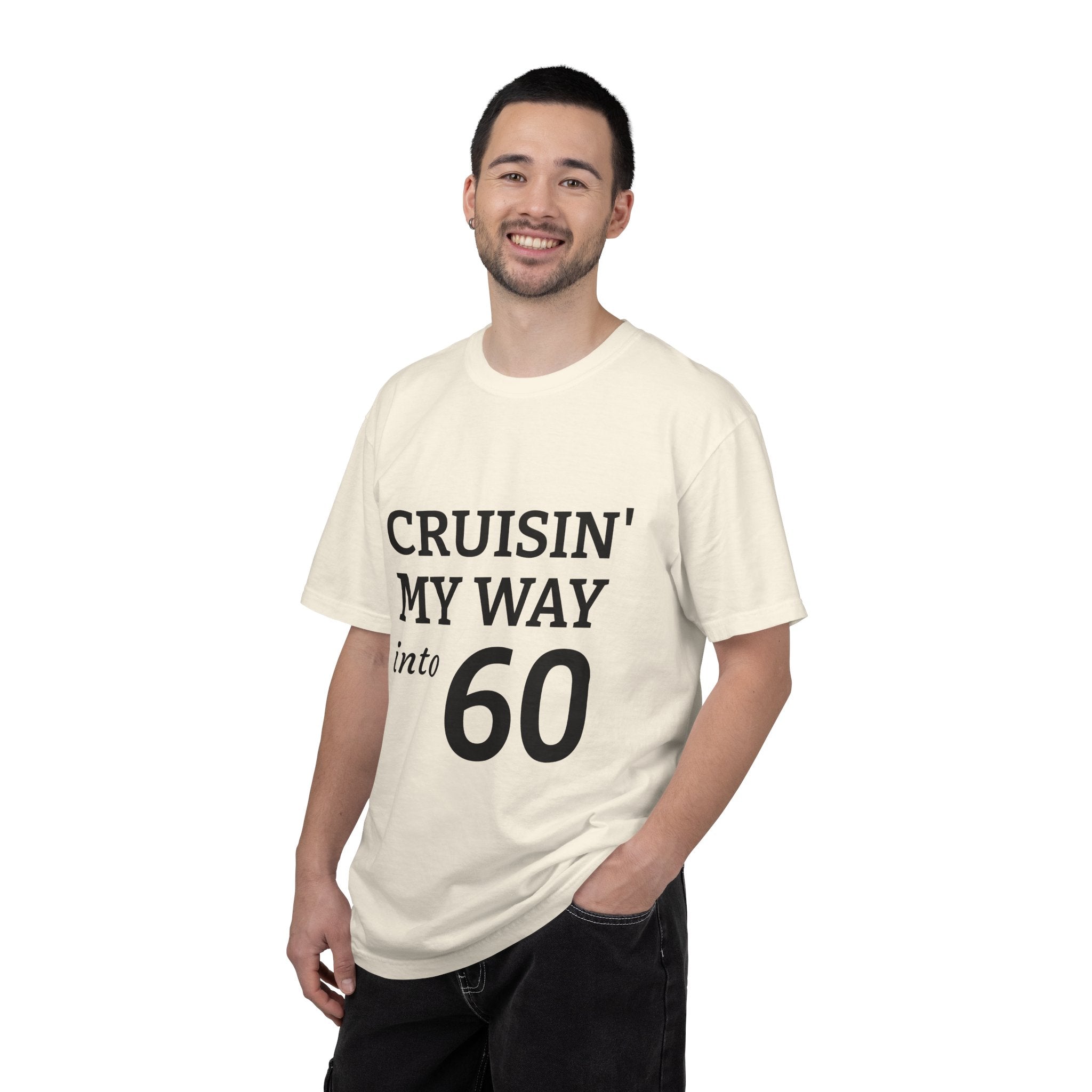 Cruisin' My Way Into 60 T-Shirt — 60th Birthday Gift Tee I RORi's Ideas