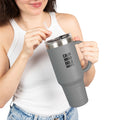 40oz Insulated Travel Mug - 'Calm Mind, Bold Moves' Stainless Steel Tumbler I RoRi's Ideas
