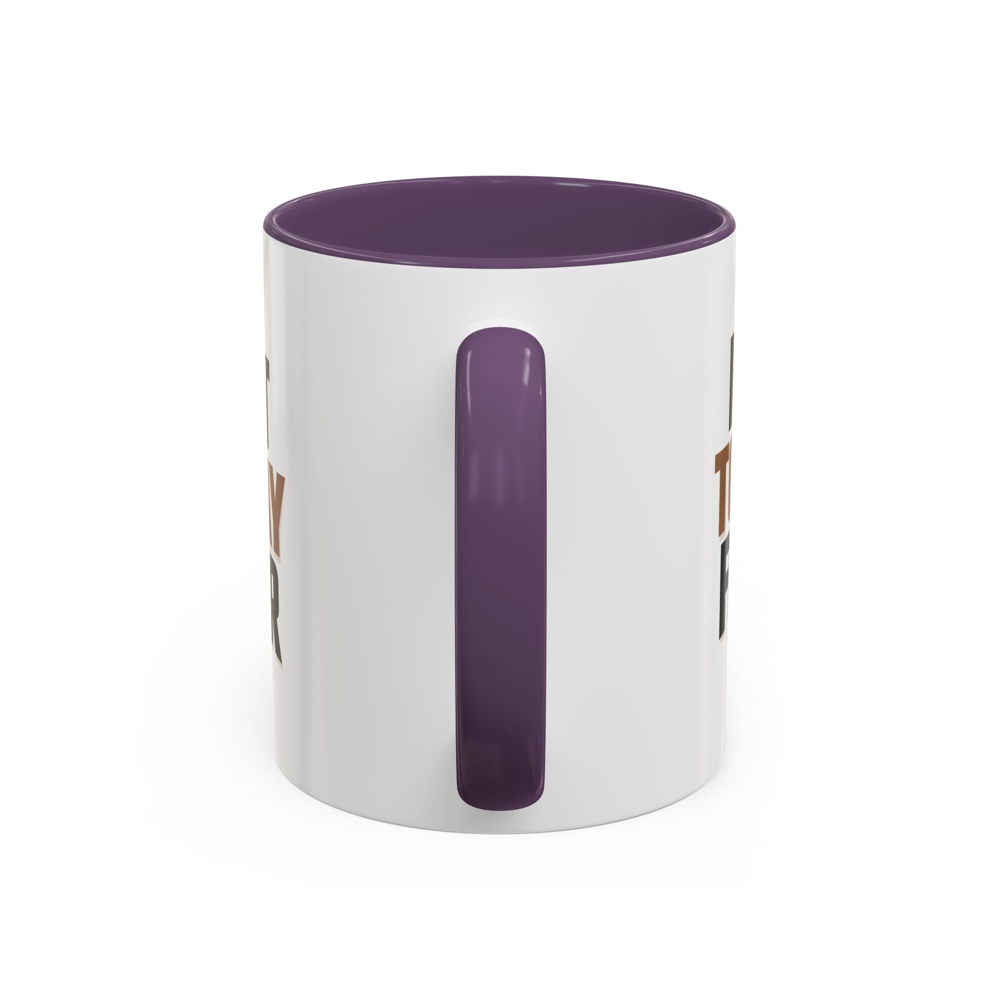 Not Today Fear Accent Coffee Mug — Motivational 11/15oz Ceramic Mug
