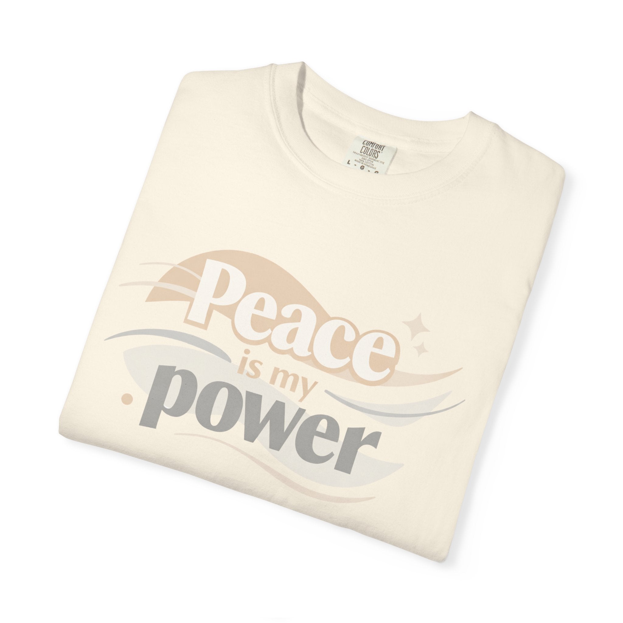Peace Is My Power T-Shirt — Retro Peace Vibes Tee | RoRi’s Ideas