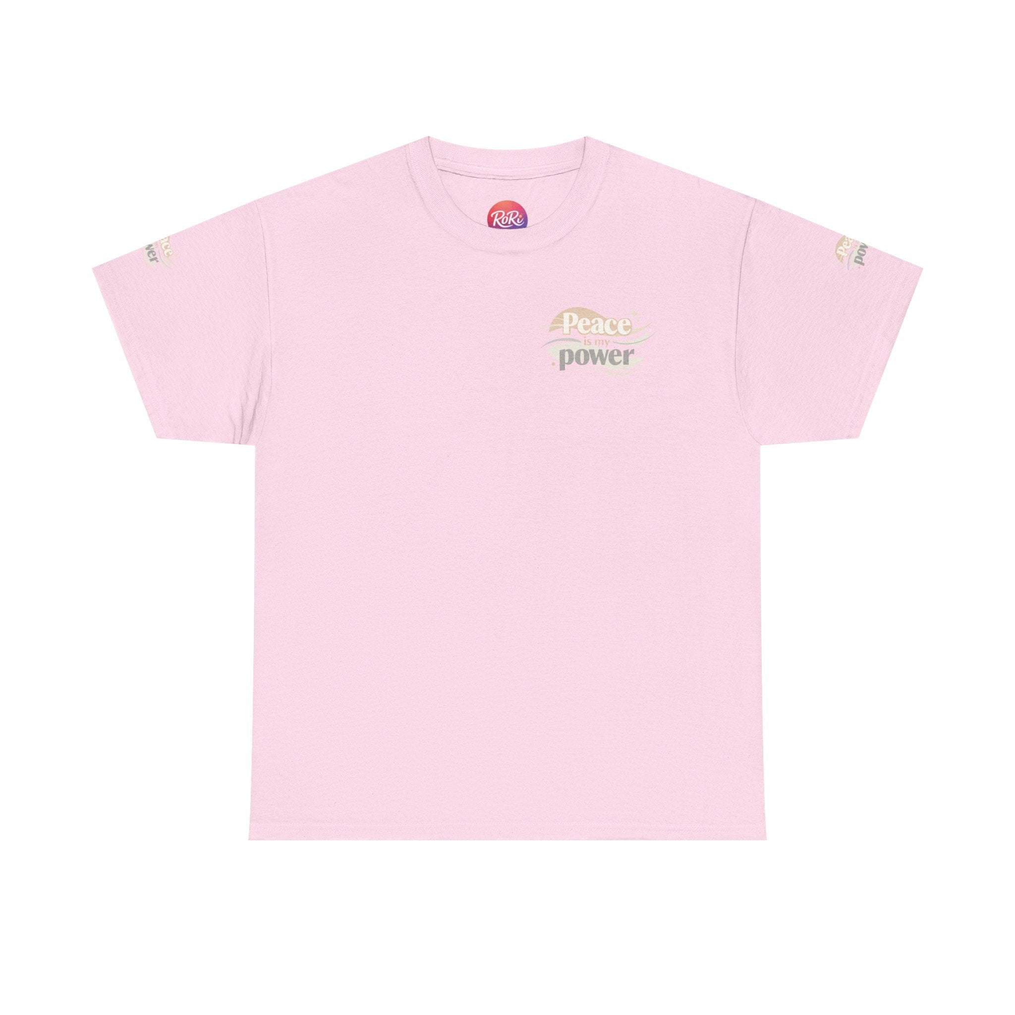 Power Mountain Tee — Minimal Retro Nature Graphic T-Shirt