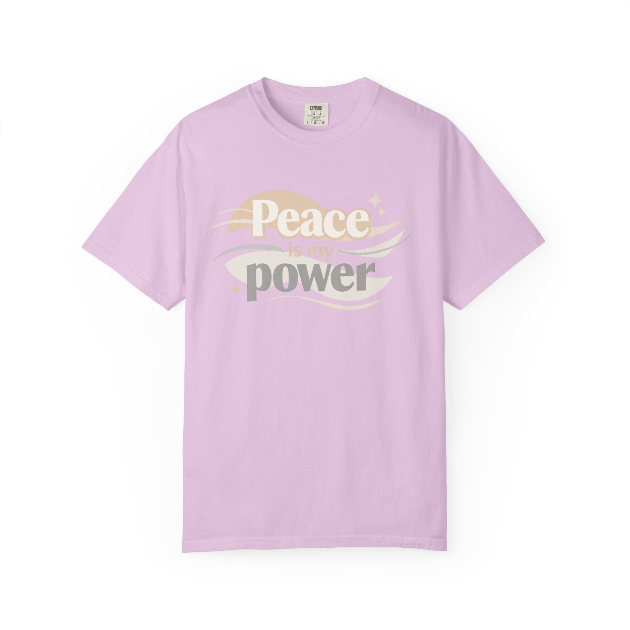 Peace Is My Power T-Shirt — Retro Peace Vibes Tee | RoRi’s Ideas