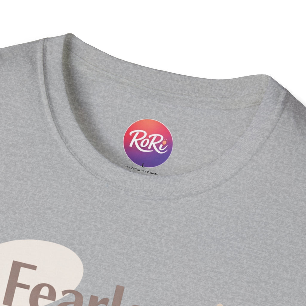 Fearless & Focused Graphic Tee — Motivational Inspirational T-Shirt