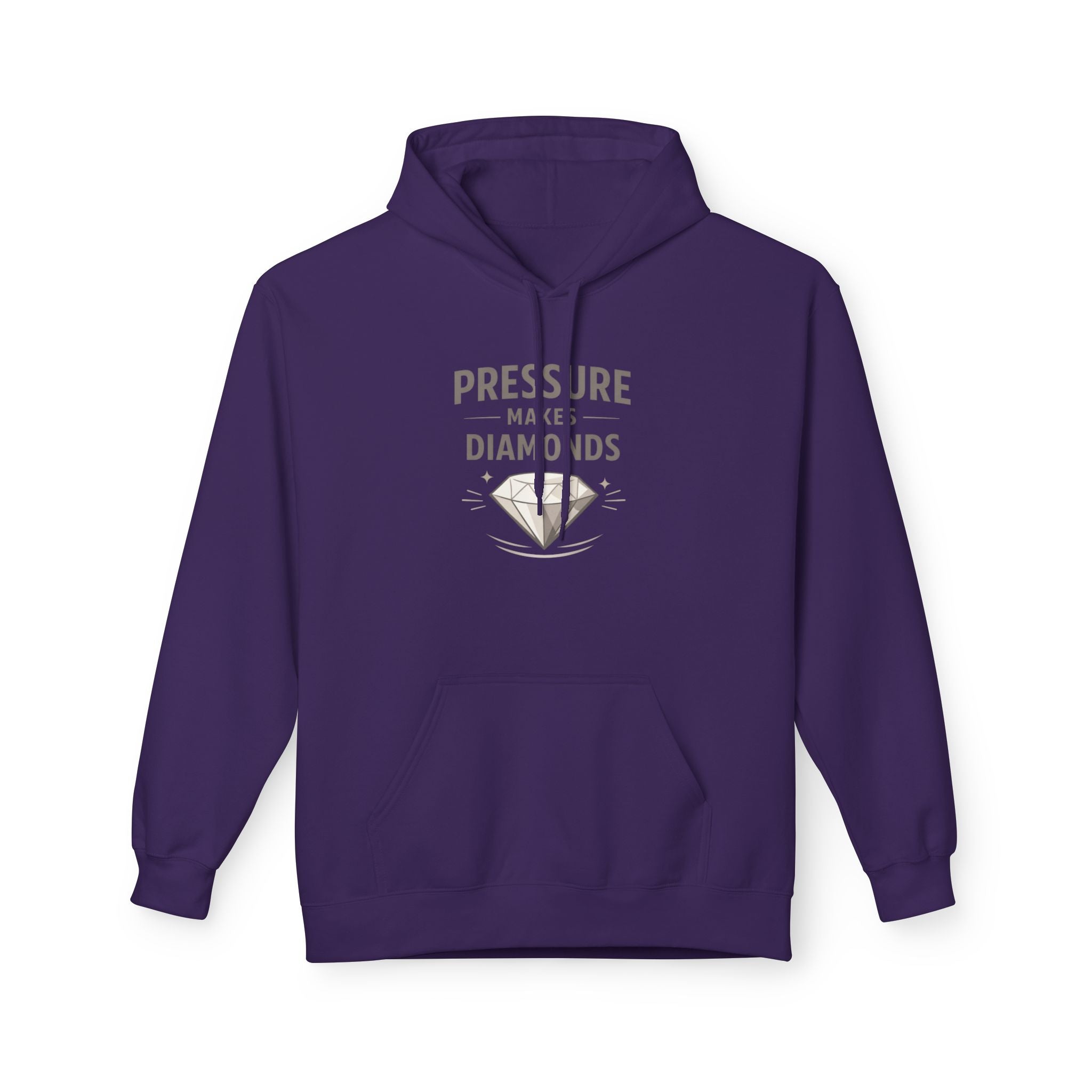 Pressure Makes Diamonds Hoodie — Inspirational Graphic Pullover | RoRi’s Ideas