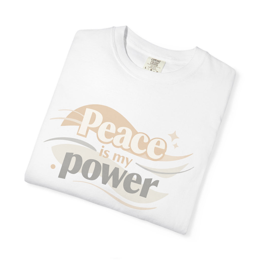 Peace Is My Power T-Shirt — Retro Peace Vibes Tee | RoRi’s Ideas