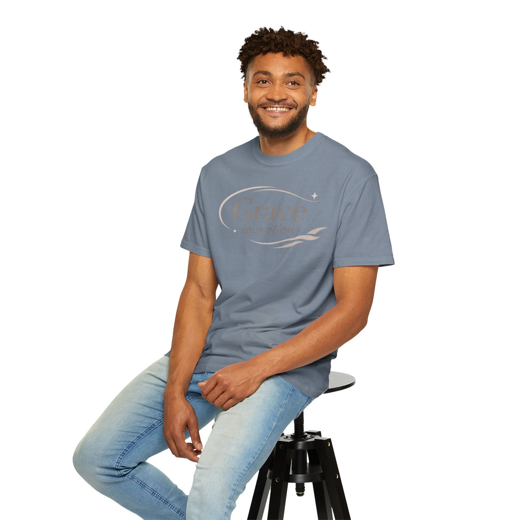 Grace in Motion T-Shirt — "Flow, don’t force" Inspirational Graphic Tee
