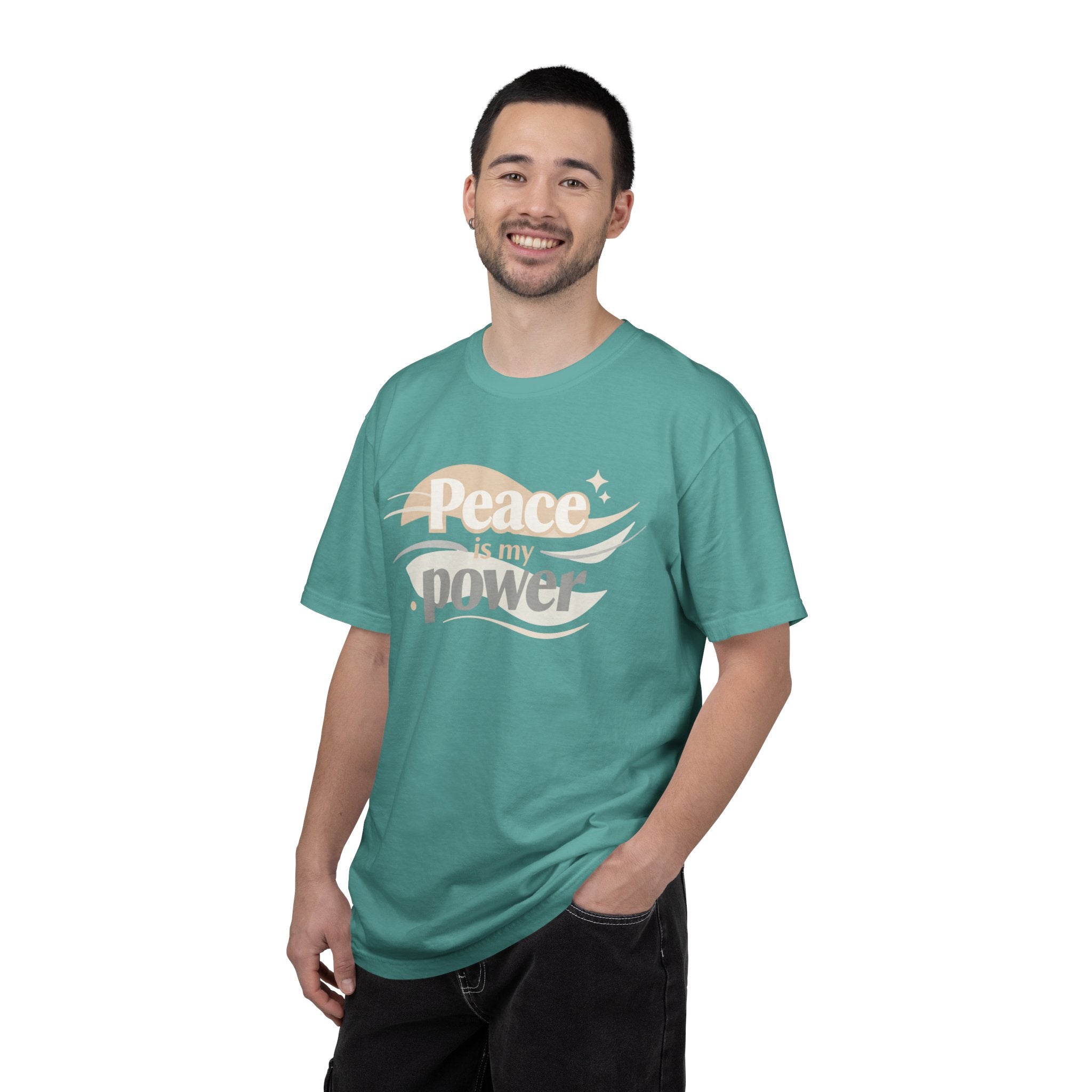 Peace Is My Power T-Shirt — Retro Peace Vibes Tee | RoRi’s Ideas