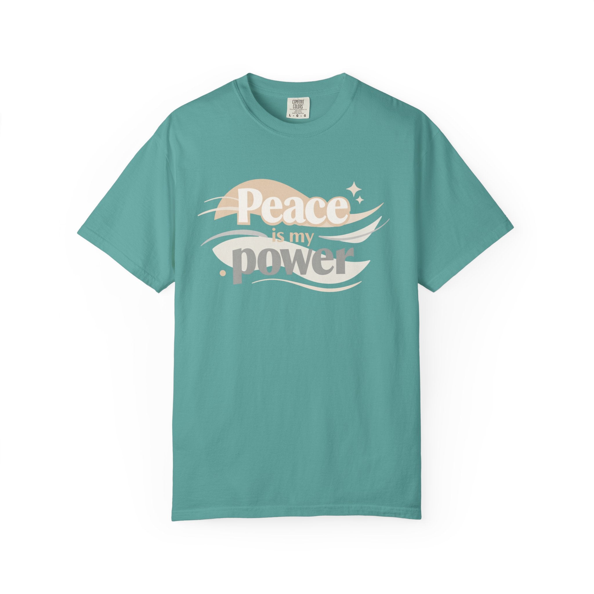 Peace Is My Power T-Shirt — Retro Peace Vibes Tee | RoRi’s Ideas