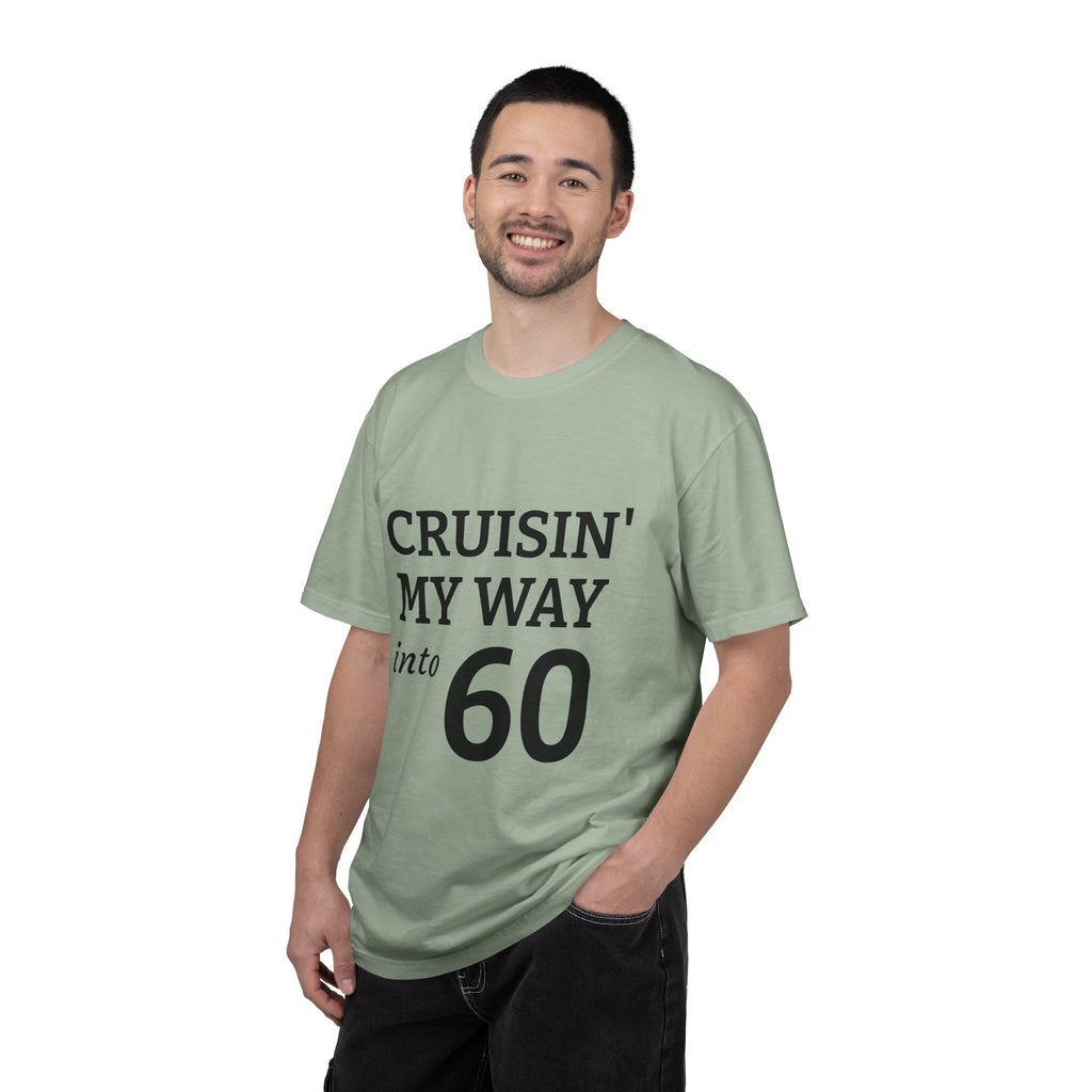 Cruisin' My Way Into 60 T-Shirt — 60th Birthday Gift Tee I RORi's Ideas