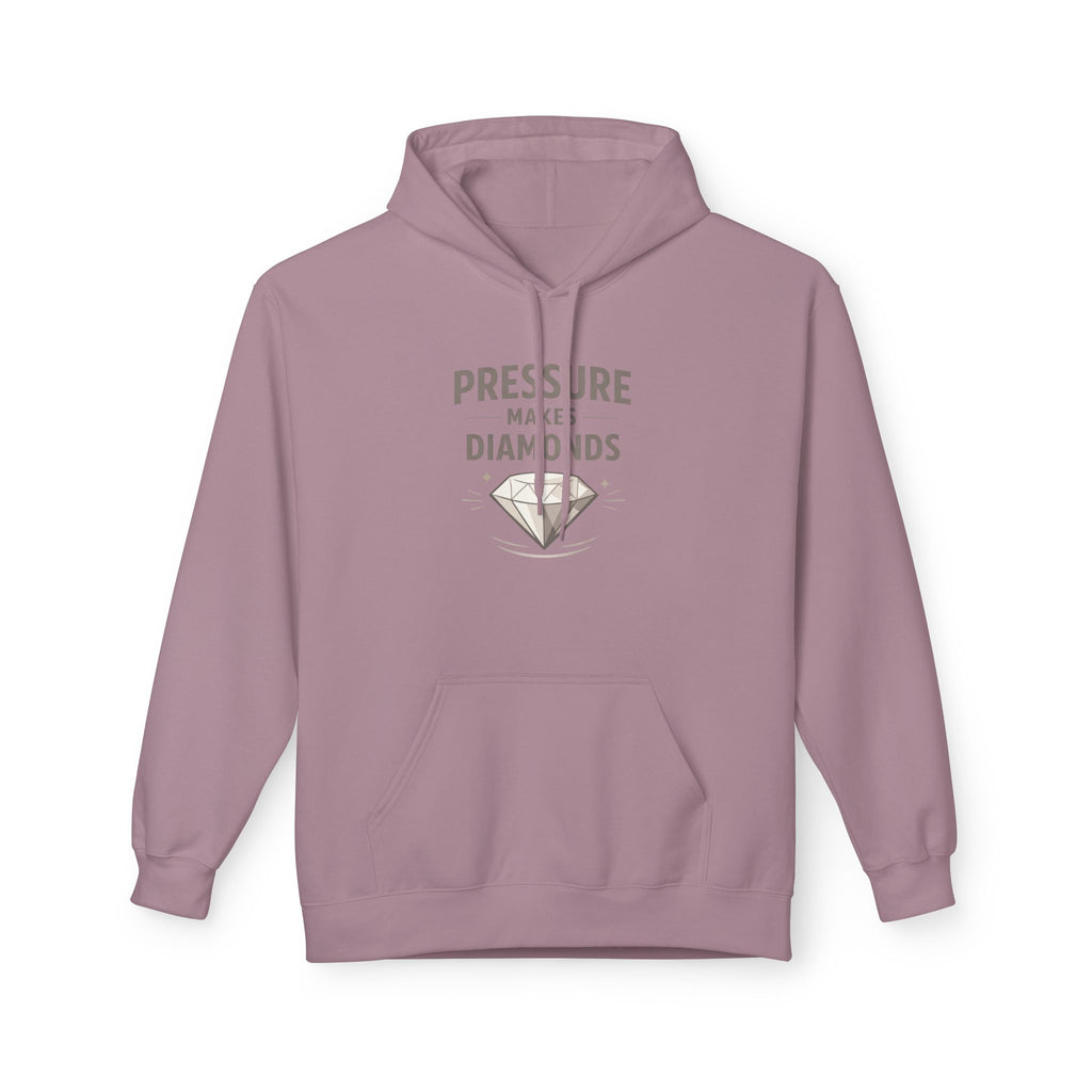 Pressure Makes Diamonds Hoodie — Inspirational Graphic Pullover | RoRi’s Ideas