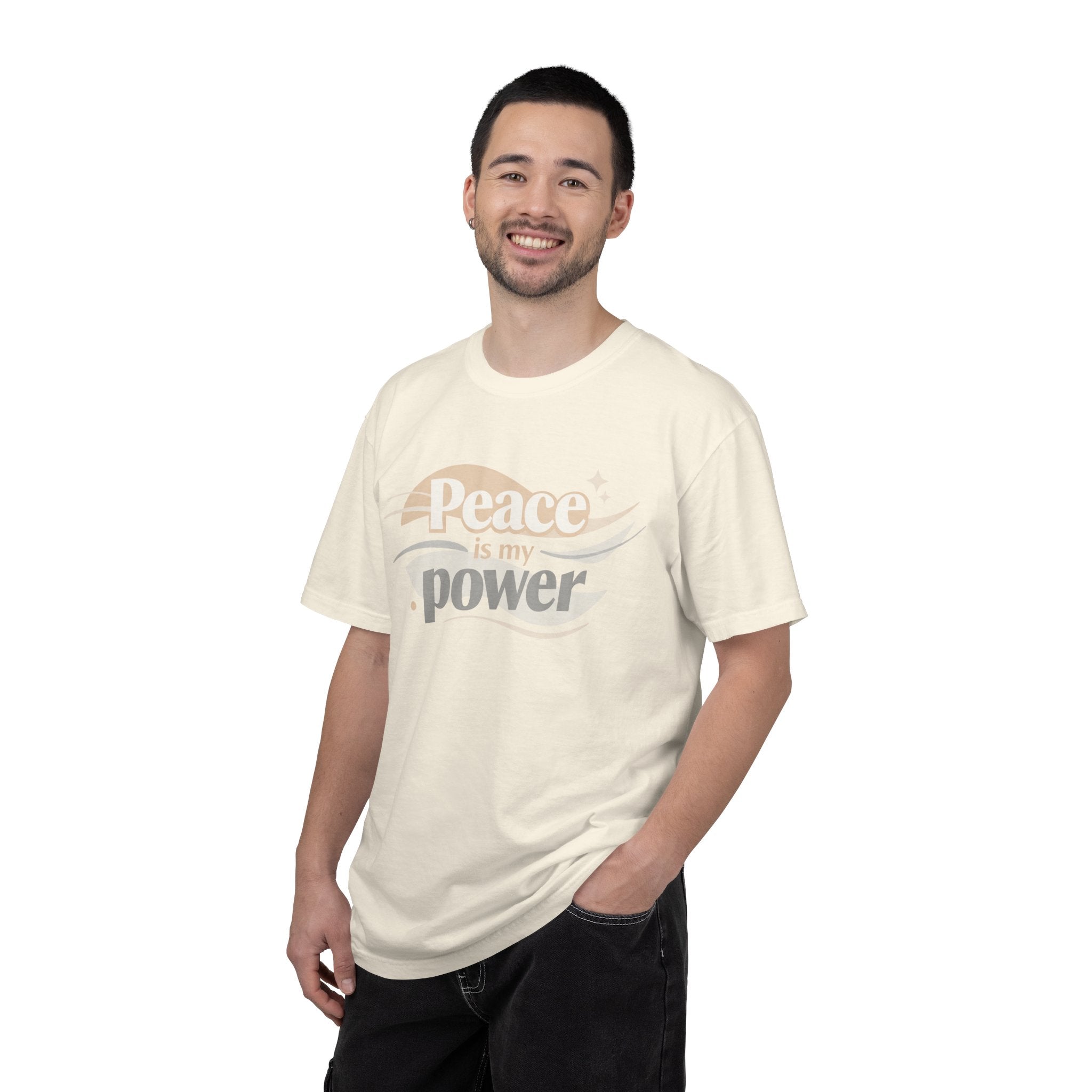 Peace Is My Power T-Shirt — Retro Peace Vibes Tee | RoRi’s Ideas