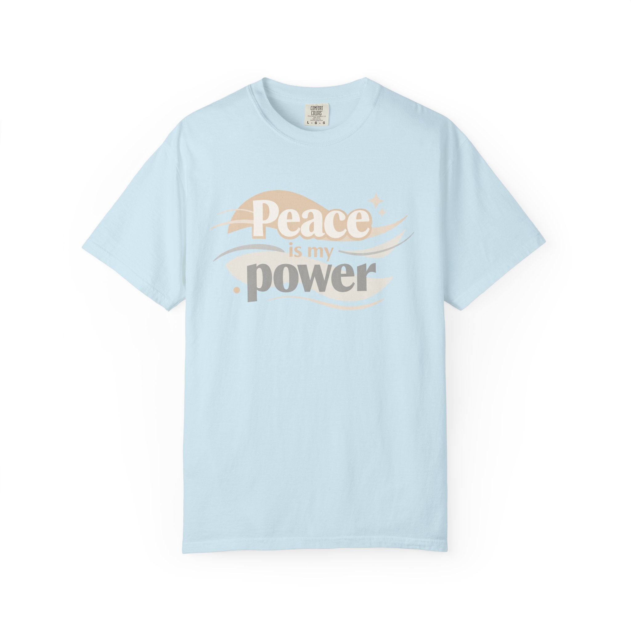 Peace Is My Power T-Shirt — Retro Peace Vibes Tee | RoRi’s Ideas
