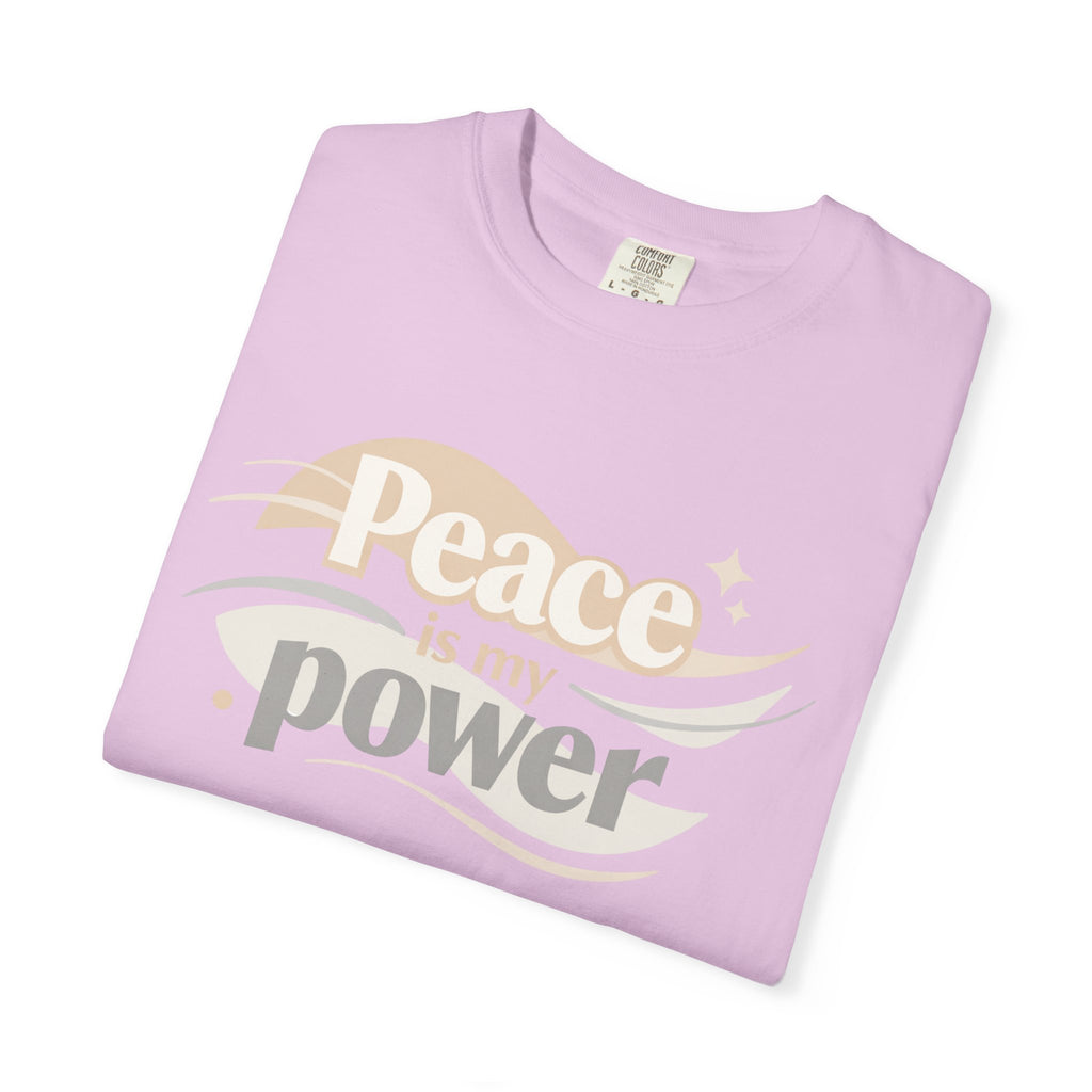 Peace Is My Power T-Shirt — Retro Peace Vibes Tee | RoRi’s Ideas