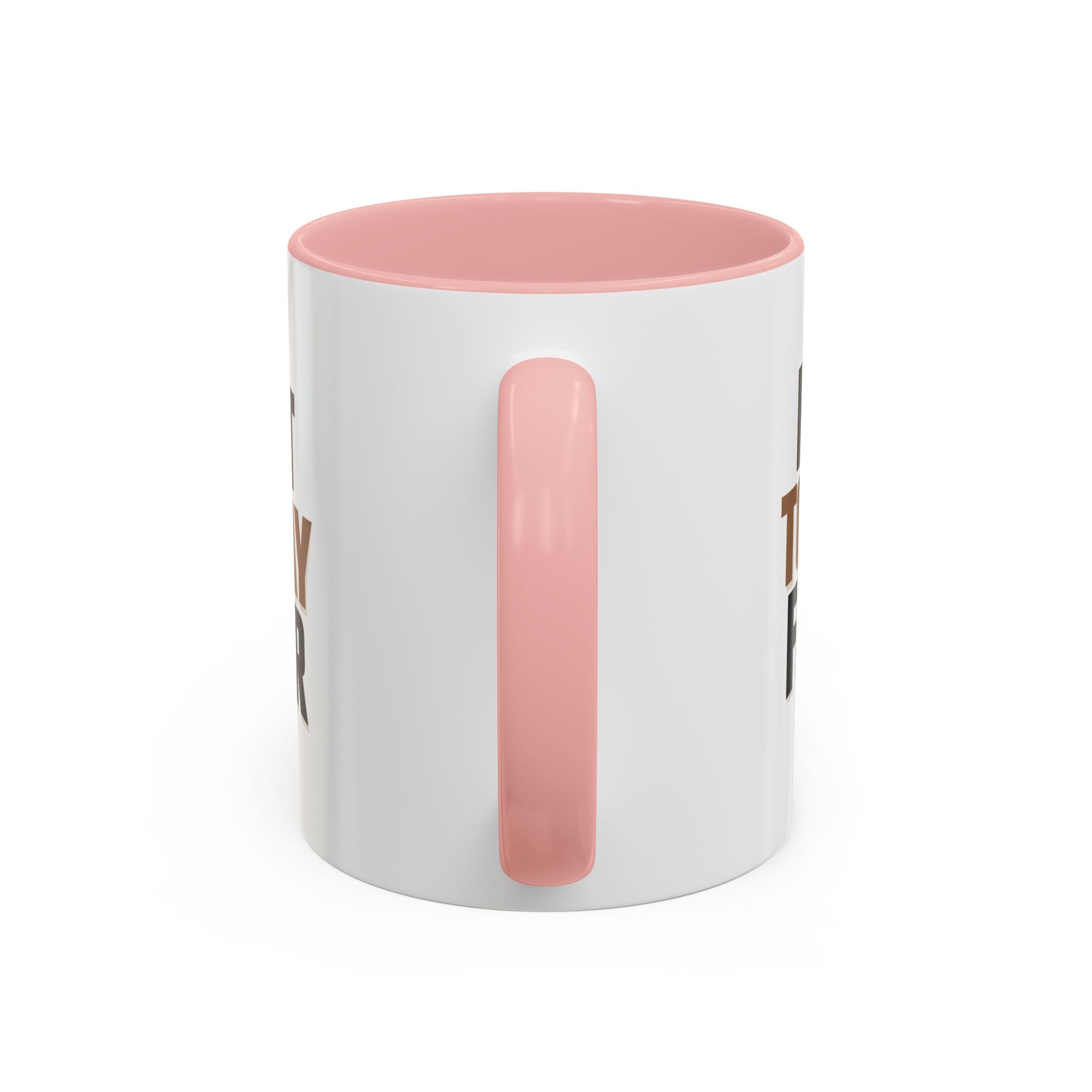 Not Today Fear Accent Coffee Mug — Motivational 11/15oz Ceramic Mug