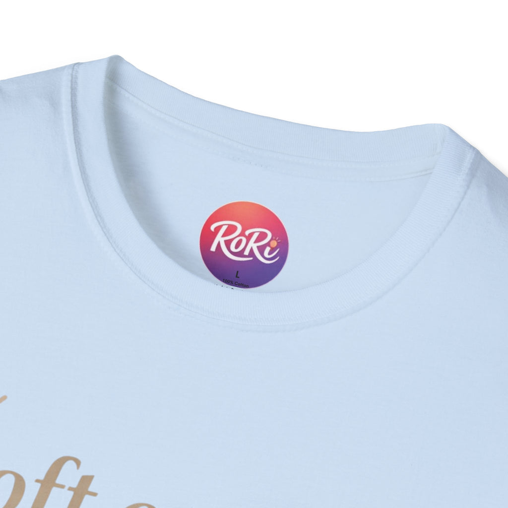 Soft Energy, Strong Results T-Shirt — Inspirational Positive Vibes Tee