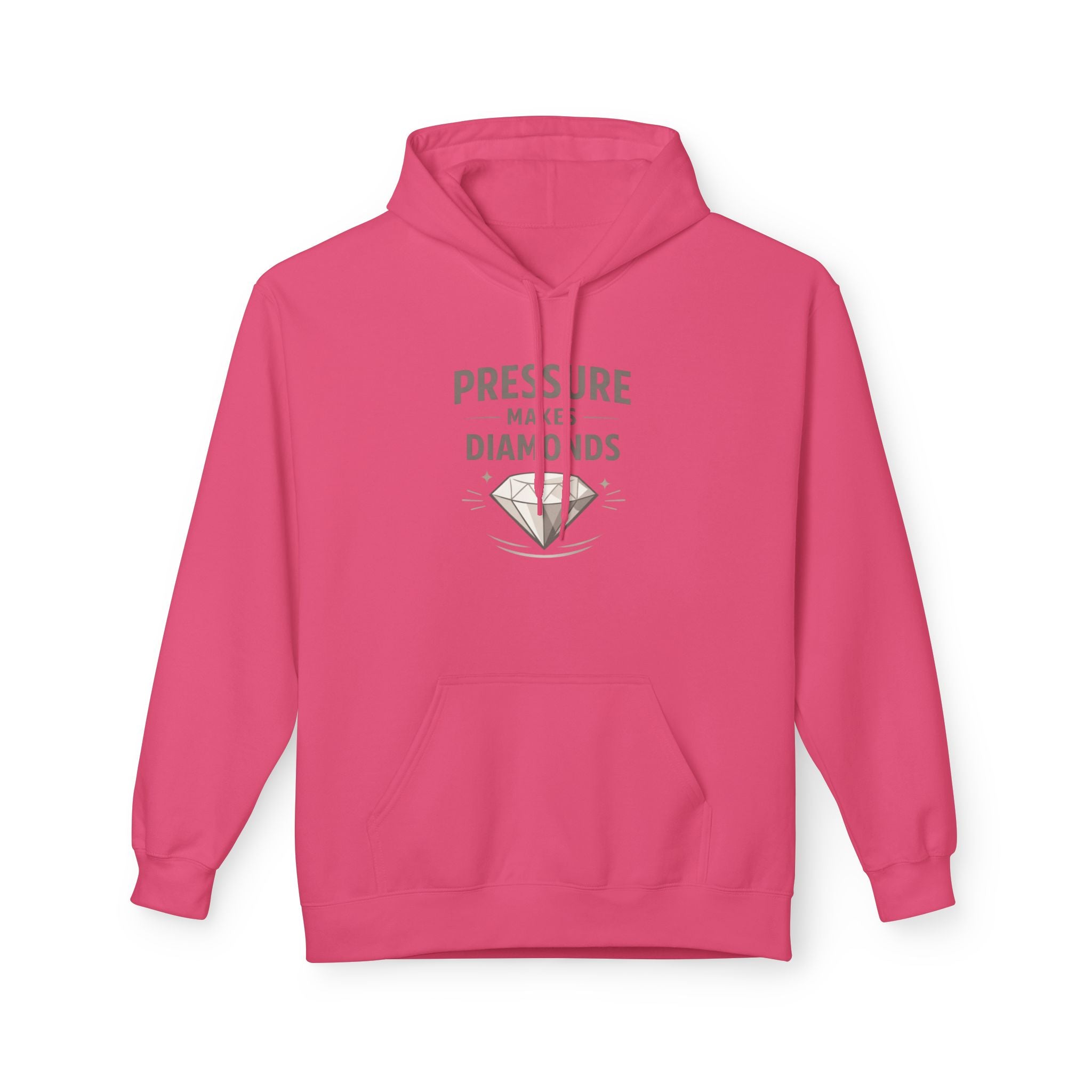 Pressure Makes Diamonds Hoodie — Inspirational Graphic Pullover | RoRi’s Ideas